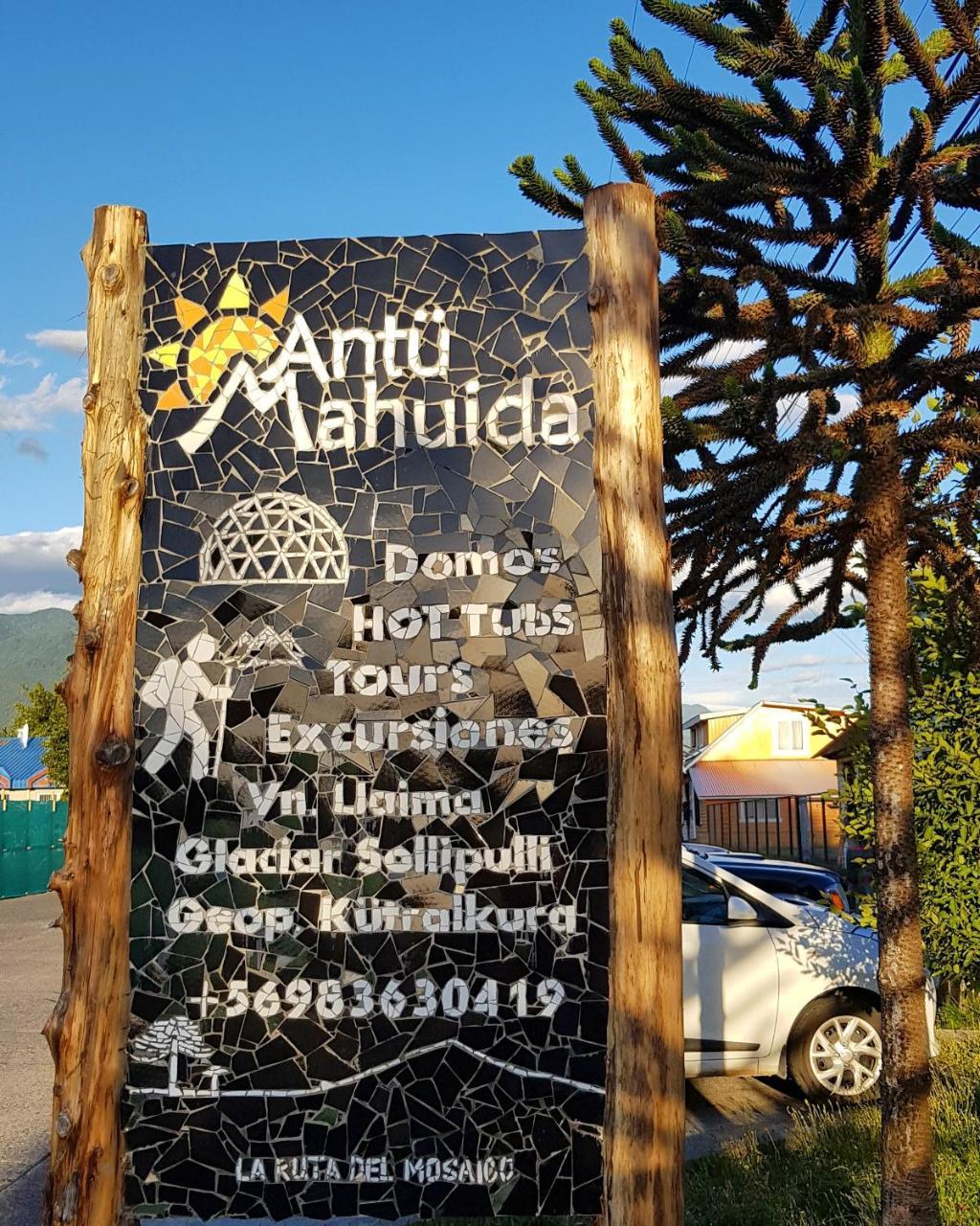 Antu Mahuida Domos Y Habitaciones เมลิปูเอโก ภายนอก รูปภาพ