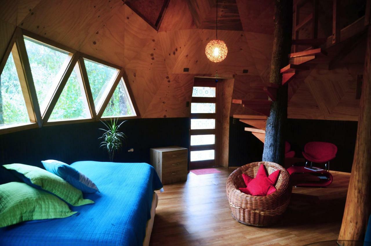 Antu Mahuida Domos Y Habitaciones เมลิปูเอโก ภายนอก รูปภาพ